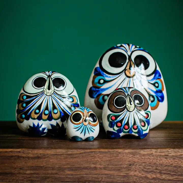 FIGURINE OWL CERAMIC MEDIUM