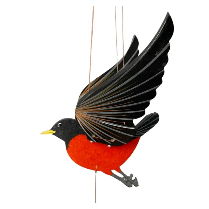 MOBILE ROBIN BIRD