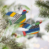 ORNAMENT TURTLE DOVE SOAPSTONE