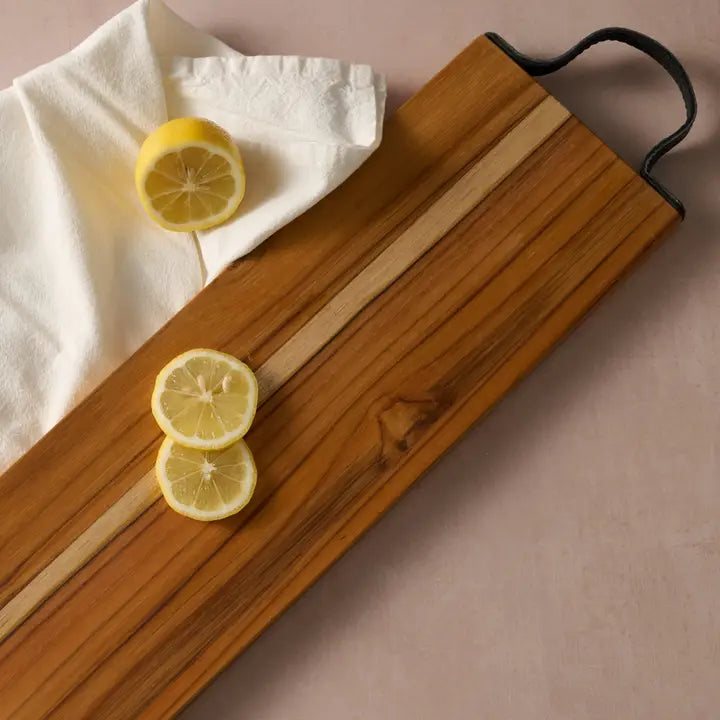 CUTTING BOARD FIESTA TEAK 20