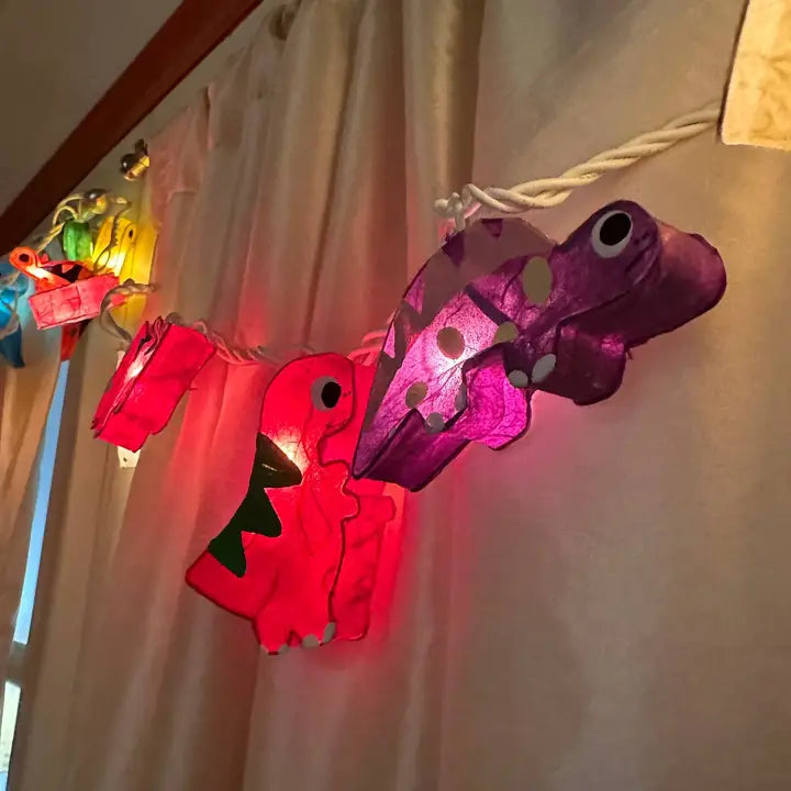 LIGHTS STRING DINOSAURS