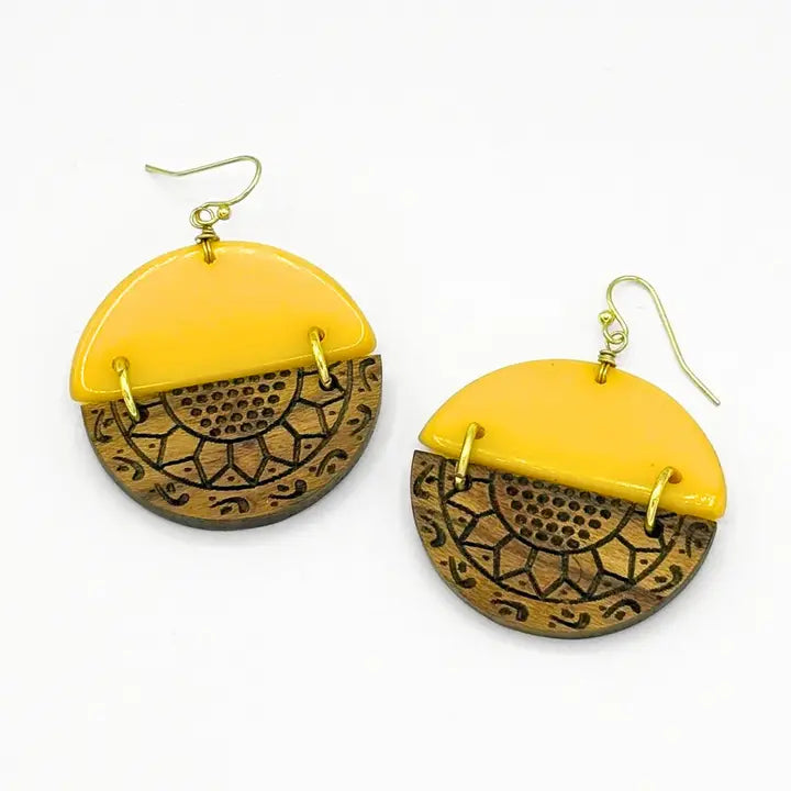 EARRING SUNFLOWER FIELDS MIXED