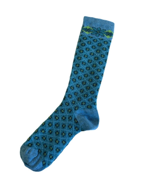 SOCKS ALPACA COREA AQUA LG