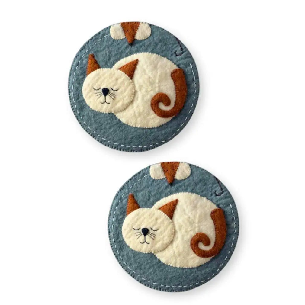 TRIVET CAT MOUSE