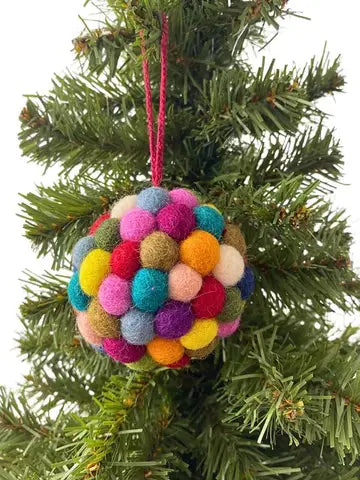 ORNAMENT FELT BALL