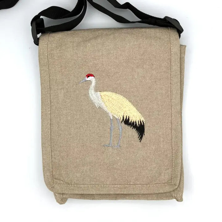 BAG FIELD SANDHILL CRANE