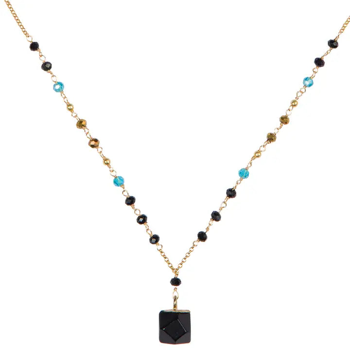 NECKLACE NICKI GEOMETRIC PENDANT
