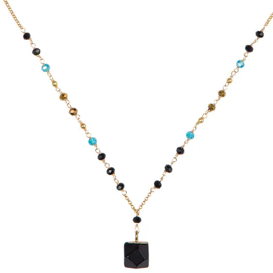 NECKLACE NICKI GEOMETRIC PENDANT