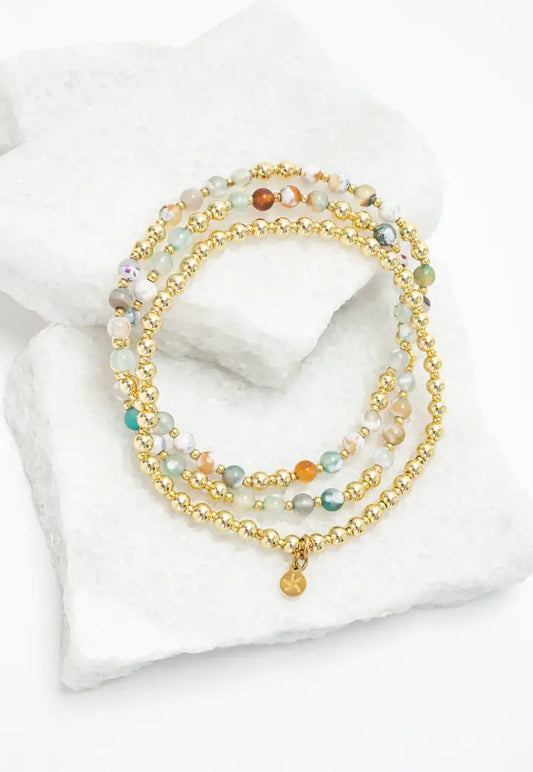 BRACELET LIGHT WE CARRY AGATE