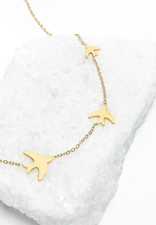 NECKLACE SPARROW GOLD