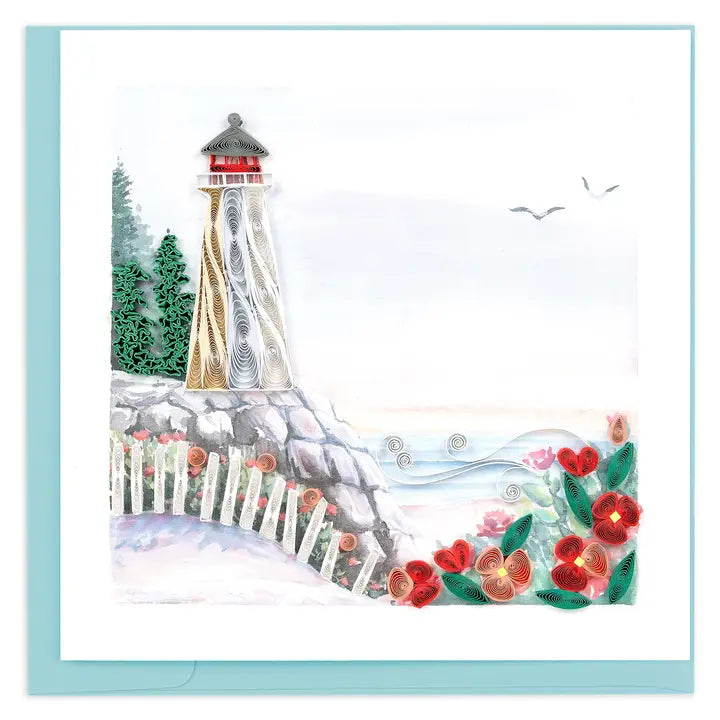 CARD LIGHTHOUSE CLIFF
