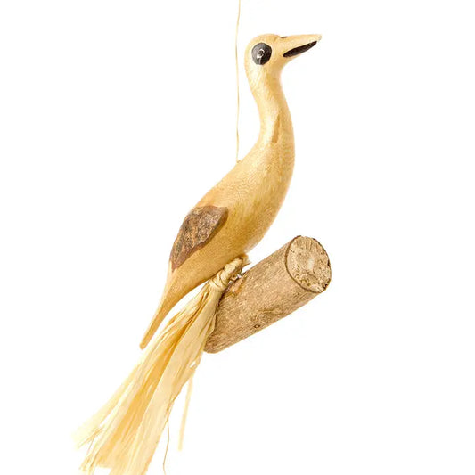 ORNAMENT PERCHED BIRD