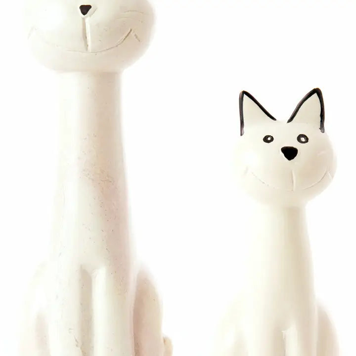 CAT SMILING SOAPSTONE SMALL