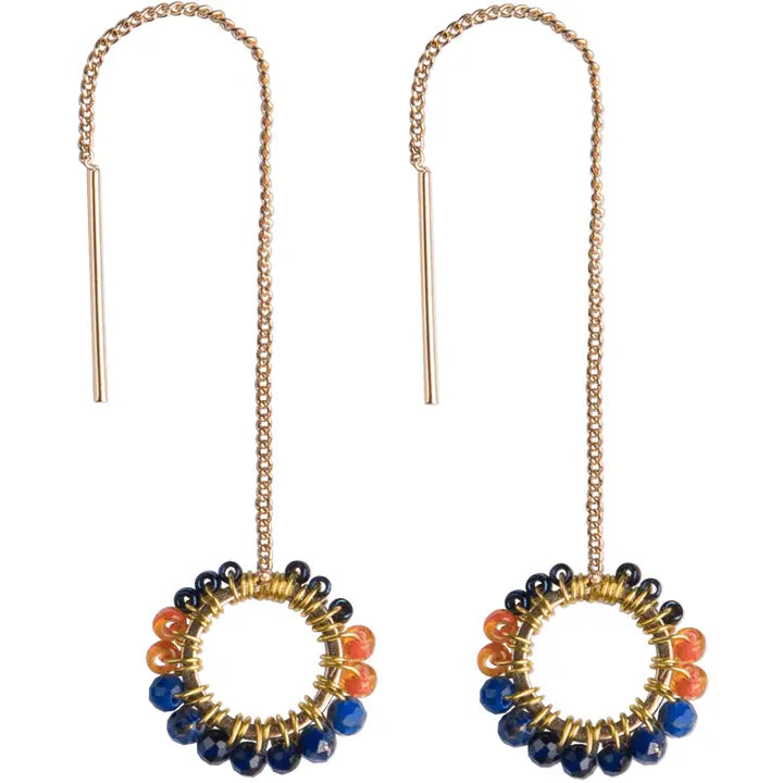 EARRING AVA THREADER EARLY DAWN