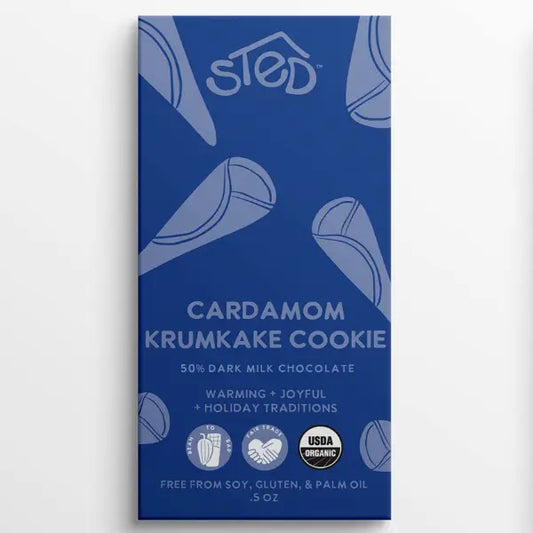 CHOCOLATE CARDAMOM KRUMKAKE COOKIE MINI