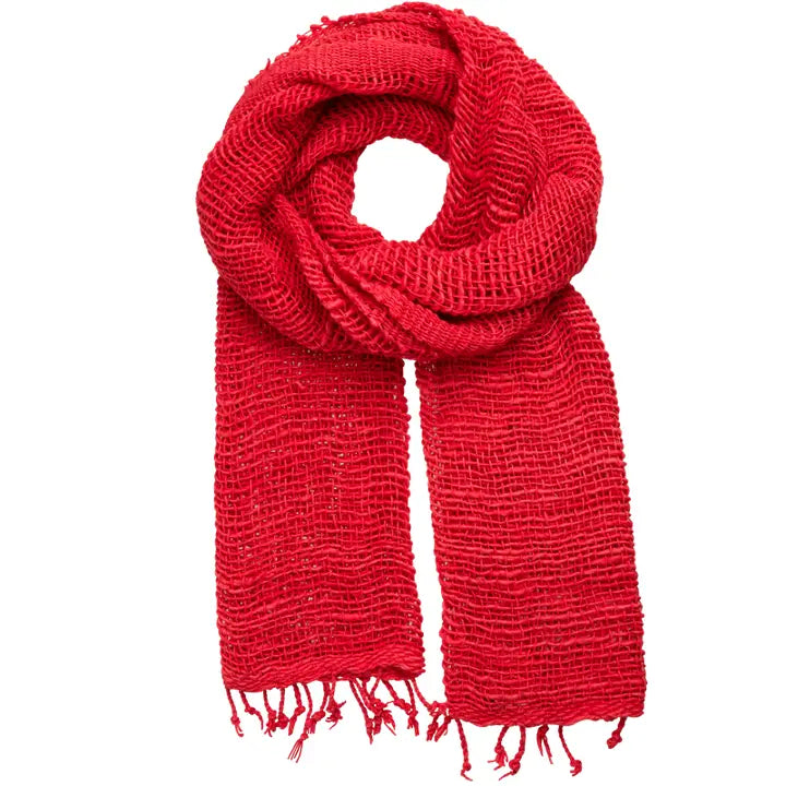 SCARF COTTON CORAL