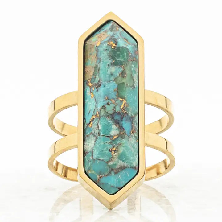 RING WILD AND FREE TURQUOISE