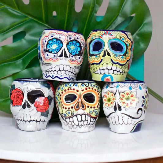 MUG SUGAR SKULL SKELETON
