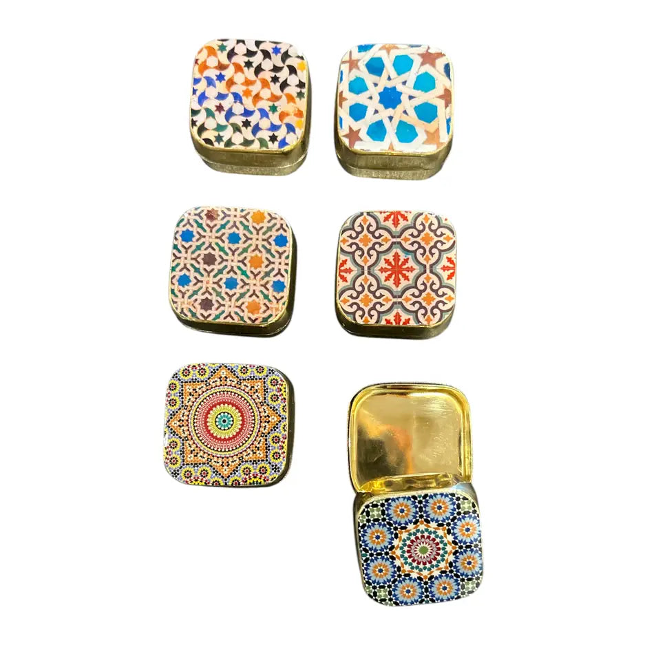 BOX PRINTED BRASS SMALL