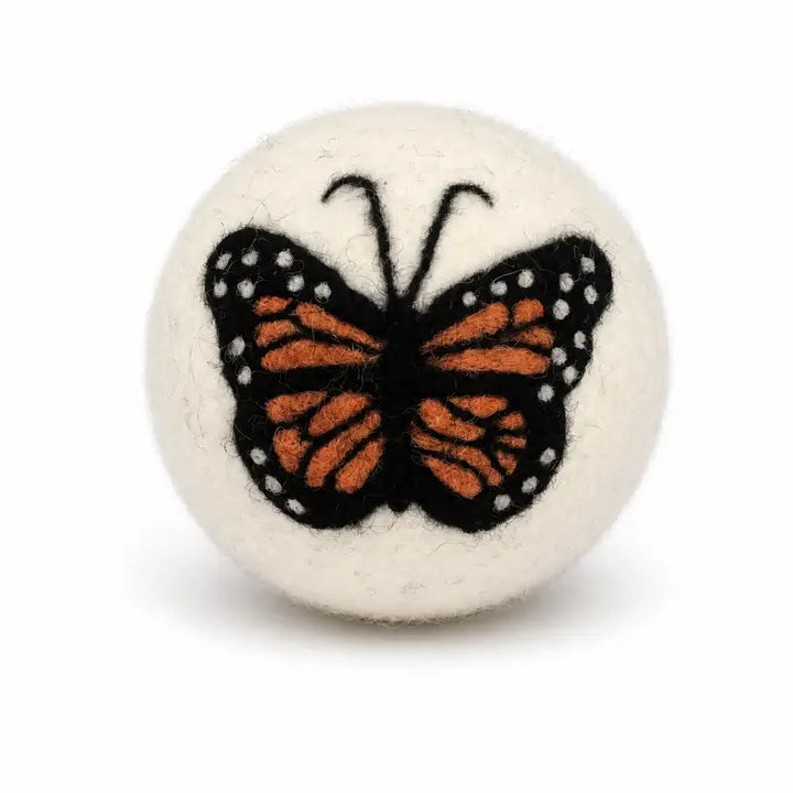 DRYER BALL GOLDEN BUTTERFLY
