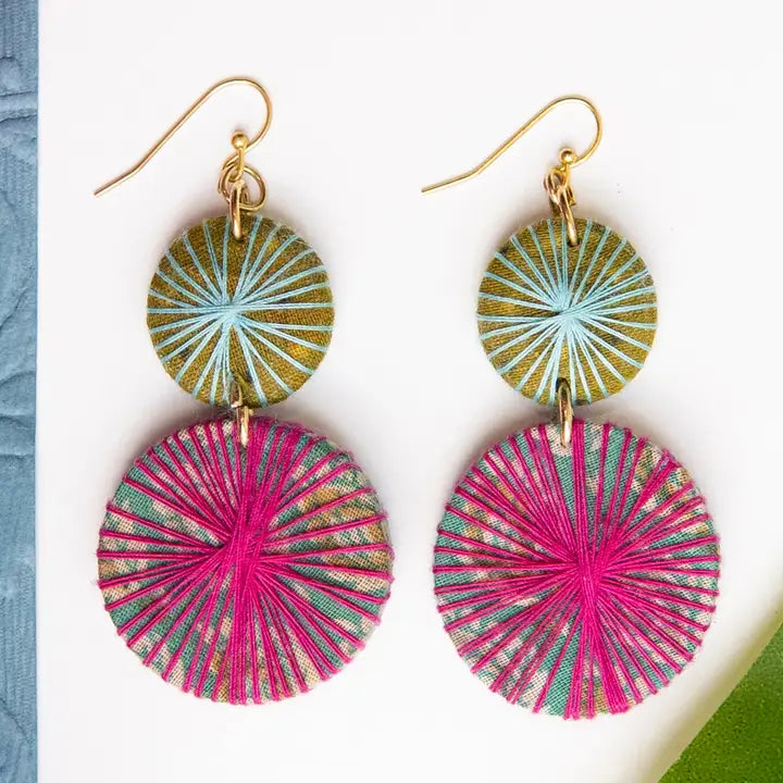 EARRING KANTHA THREADBURST