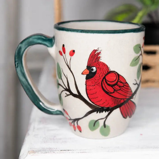 MUG CARDINAL LATTE