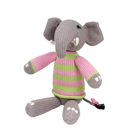 TOY ELEPHANT KNIT PINK