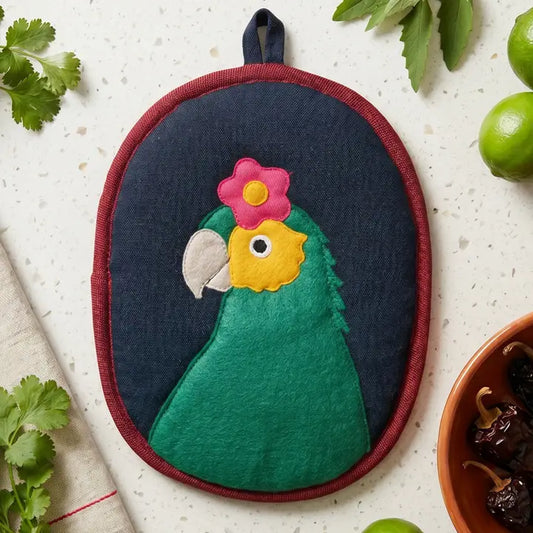 POTHOLDER BONITO PARROT