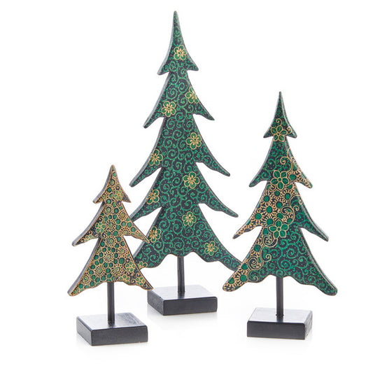 TREE HOLIDAY BATIK SET 2