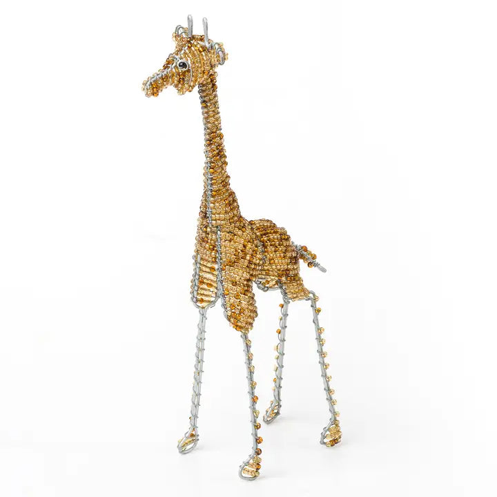 GIRAFFE AFRICAN BEADED