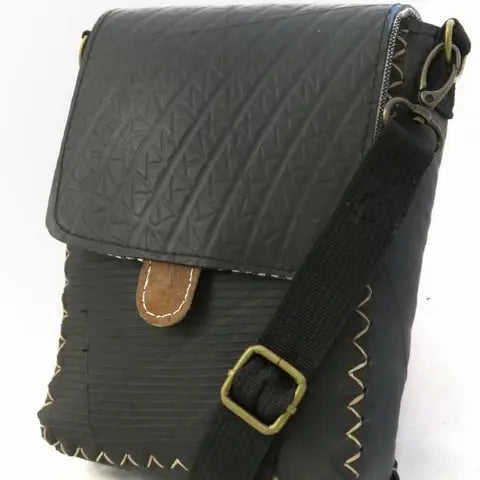 BAG CROSSBODY RUBBER REMOVABLE STRAP