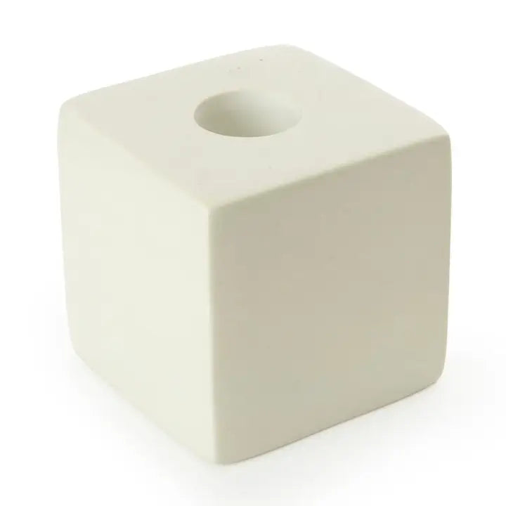 CANDLEHOLDER NATURAL SMALL SOAPSTONE