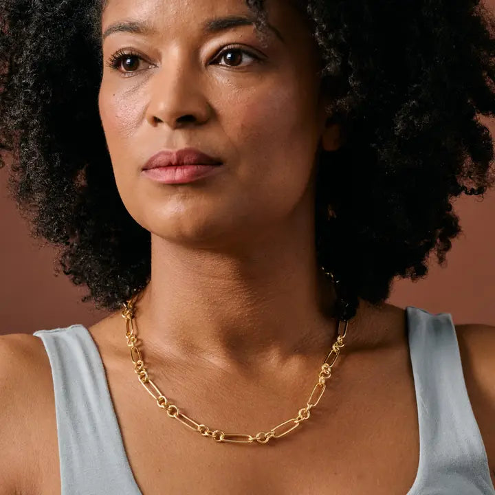 NECKLACE LAJITA GOLD LINK