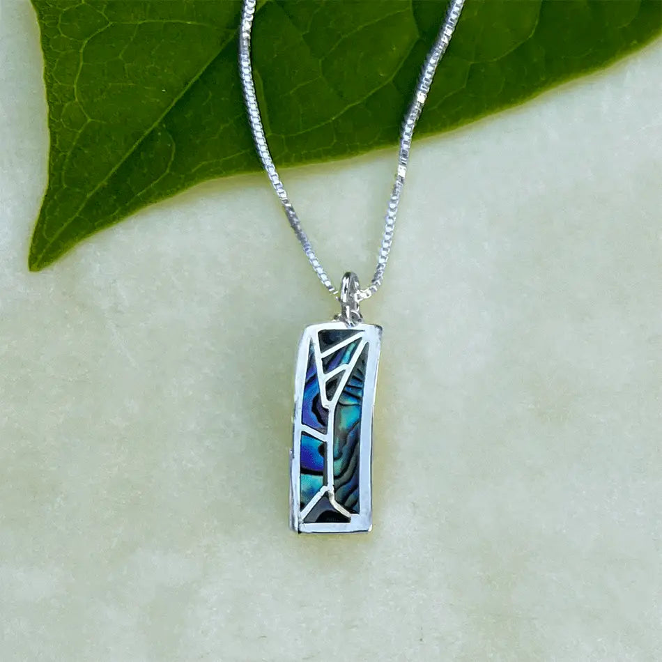 NECKLACE MOSAIC ABALONE