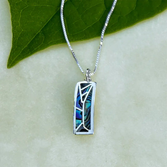 NECKLACE MOSAIC ABALONE