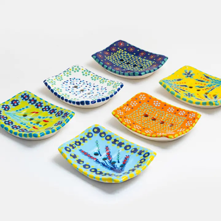 SOAP DISH CERAMIC ASST