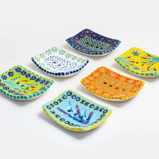 SOAP DISH CERAMIC ASST