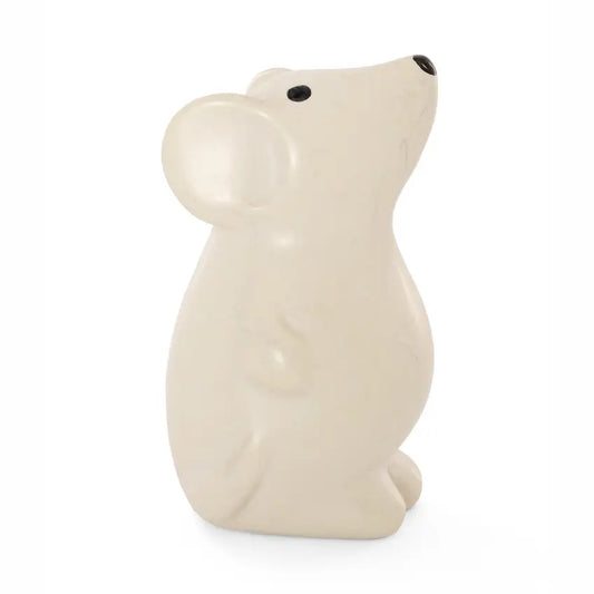 MOUSE NATURAL STANDING SOAPSTONE