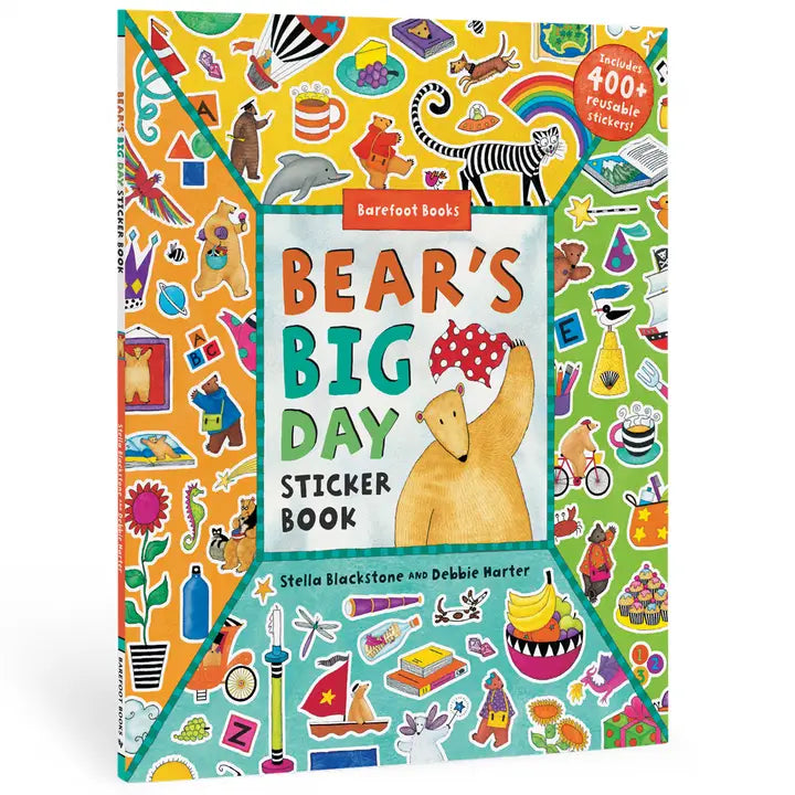 BOOK STICKER BEARS BIG DAY