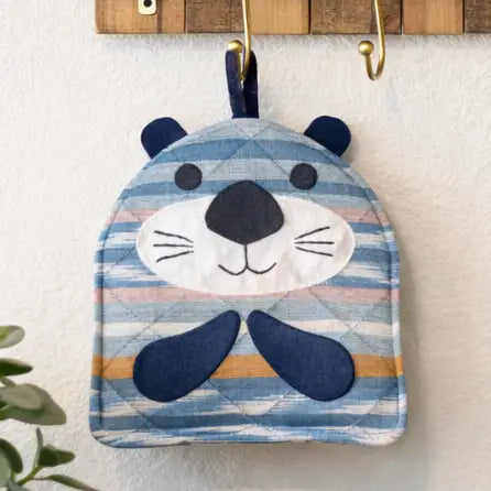 POT HOLDER TRIVET SEA OTTER
