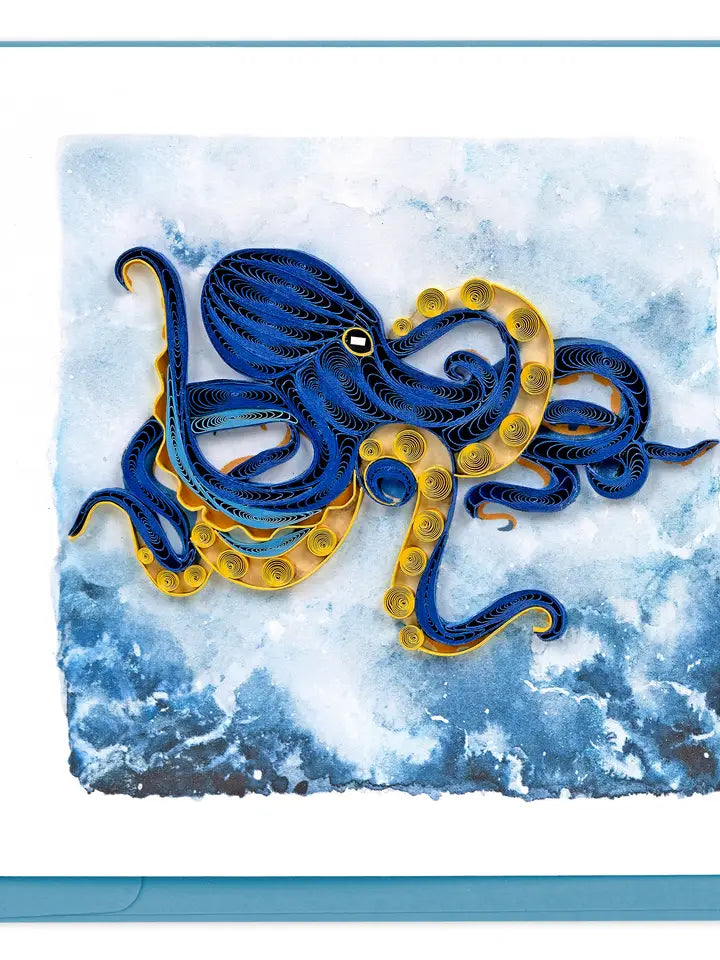 CARD DEEP SEA OCTOPUS