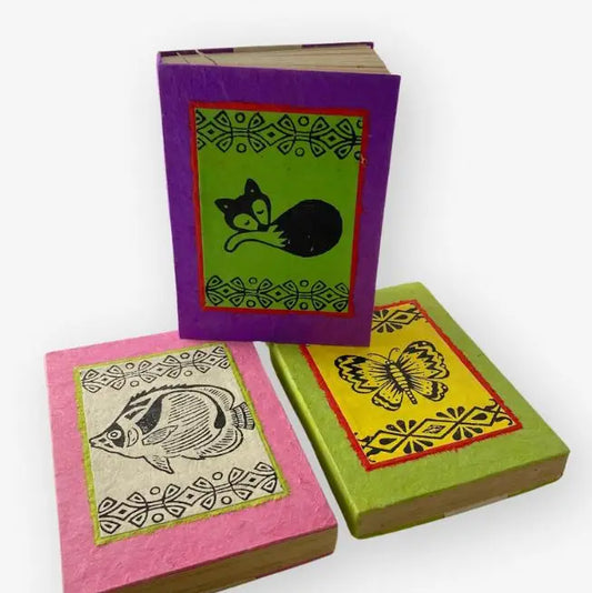 JOURNAL HARDCOVER BLOCKPRINT