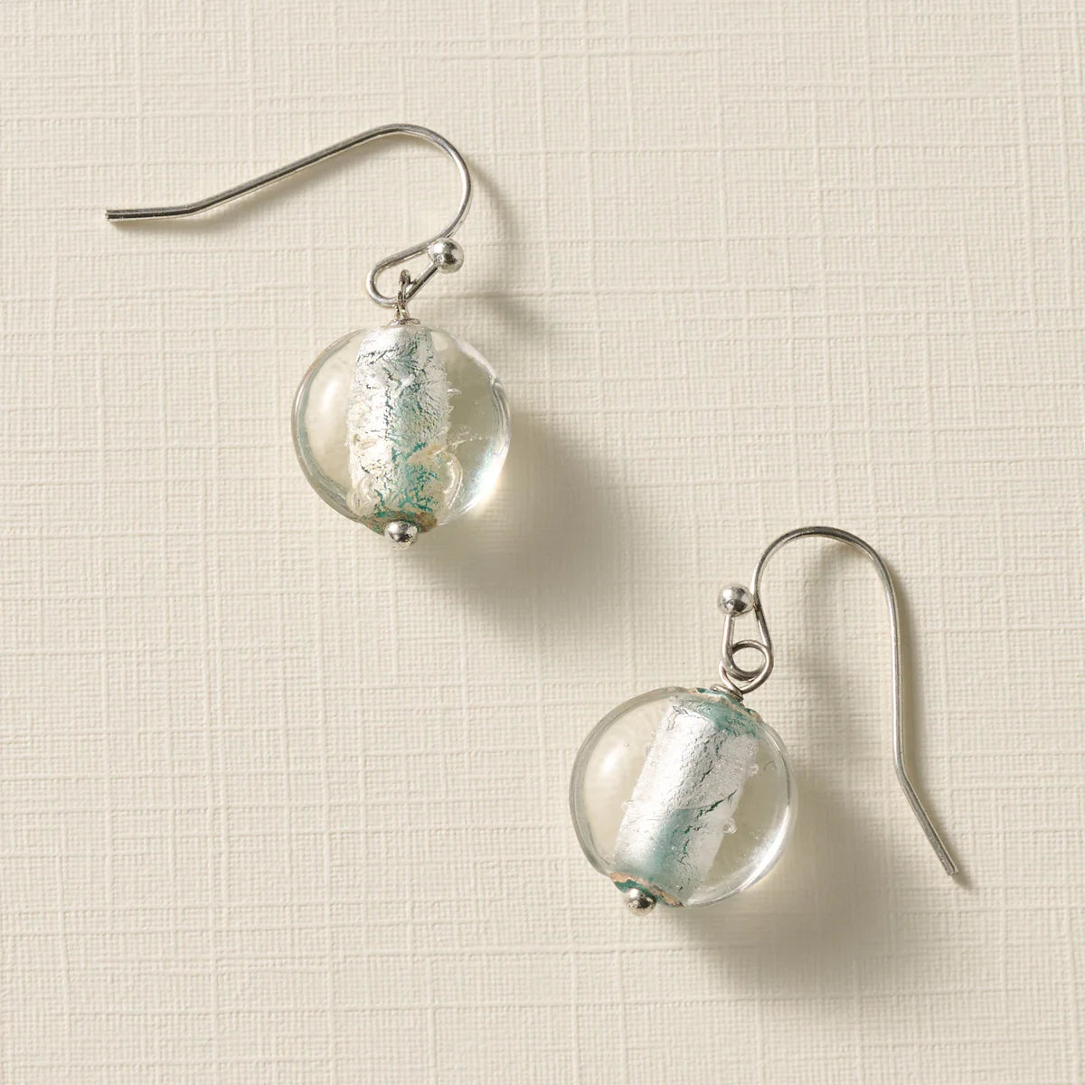 EARRING GOLA GLASS BEAD DROP