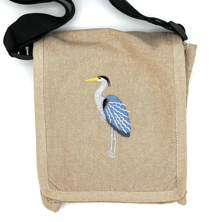 BAG FIELD GREAT BLUE HERON