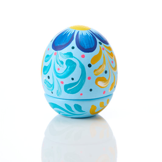 EGG BOX BLUE BOTANICA