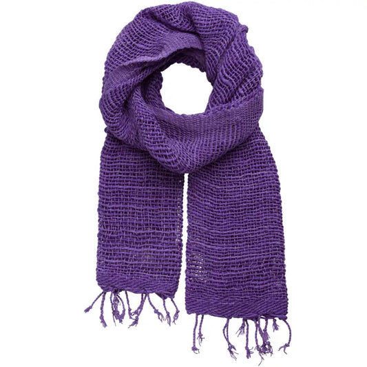 SCARF COTTON PURPLE