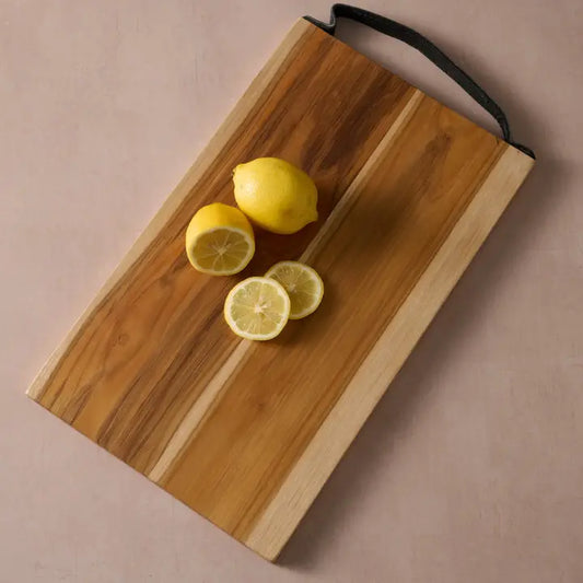 CUTTING BOARD FIESTA TEAK 16.5"