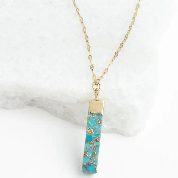 NECKLACE BRAYDEN TURQUOISE
