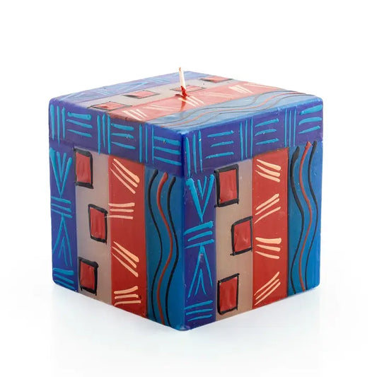 CANDLE CUBE 3X3 ASST