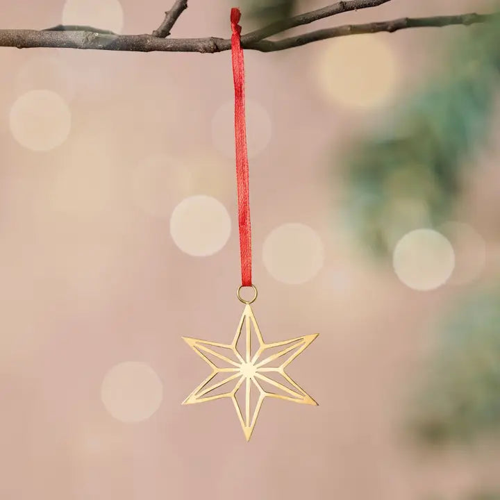 ORNAMENT SAAT STAR SHELL CASING